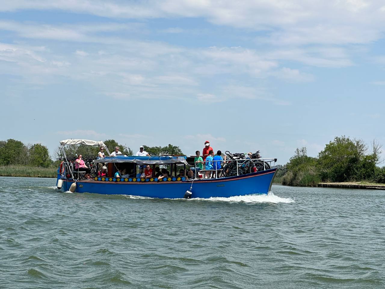 X-Lagoon, in barca (+bici) da Caorle a Bibione